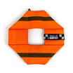 Best Dog Frequent Flyer Fetch Toy Katies Bumpers Real Durable Firehose Water Training Fetch Float Frisbee Orange