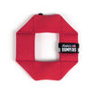 Best Fetch Toy for Dogs Katies Bumpers Frequent Flyer Mini Square Frisbee Real Firehose Durable Red