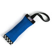 Best Dog Sqwuggie Tug Toy Katies Bumpers Real Durable Firehose Training Squeaker Blue