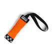 Best Katies Bumpers Mini Sqwuggie Interactive Tug Toy for Dogs Real Firehose Durable Training Fetch Squeaker Orange
