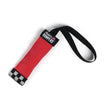 Best Katies Bumpers Mini Sqwuggie Interactive Tug Toy for Dogs Real Firehose Durable Training Fetch Squeaker Red