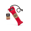 Best Katies Bumpers Sqwuggie Rope Interactive Toy for Dogs Real Firehose Durable Tug Train Fetch Red