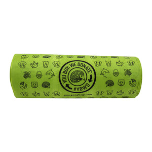 THE ORIGINAL POOP BAGS® COMPOSTABLE SINGLE BULK ROLL (200 CT.)