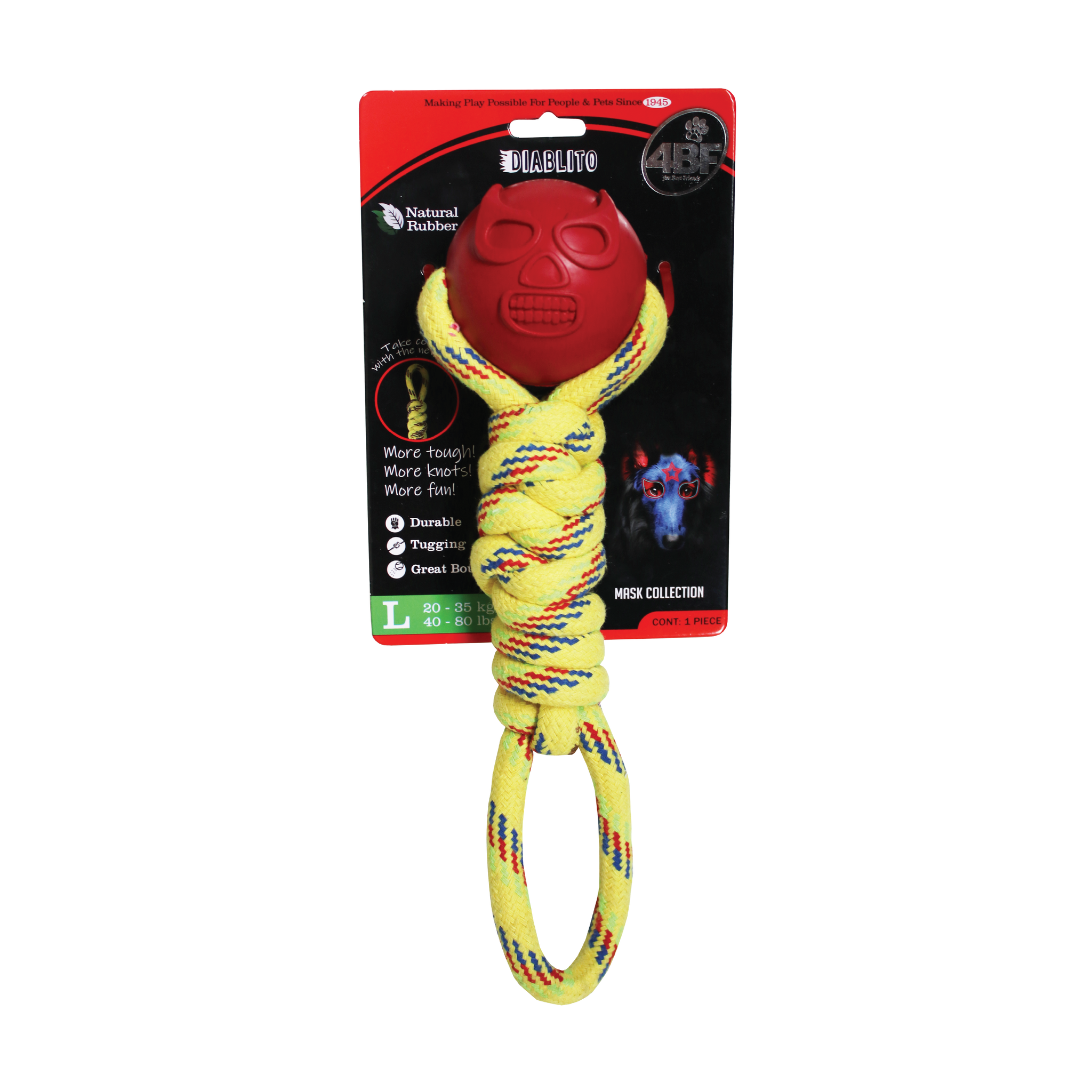 Best 4BF Mask Diablito Rope Knot (Large)