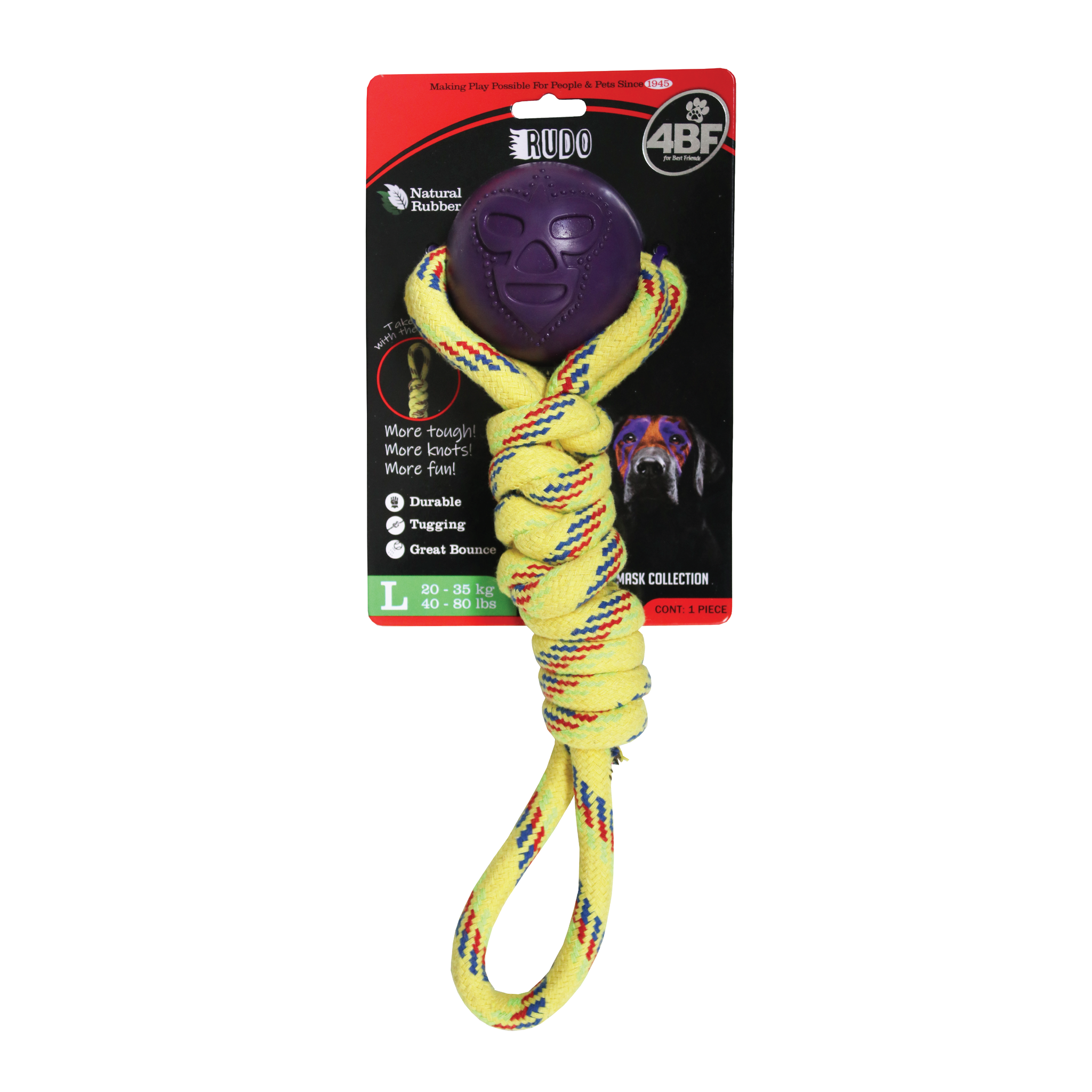 Best 4BF Mask Rudo Rope Knot (Large)