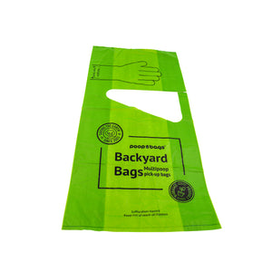 THE ORIGINAL POOP BAGS® BIOBASED BACKYARD BAGS (16 CT.) BOX