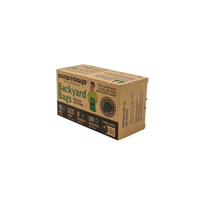THE ORIGINAL POOP BAGS® BIOBASED BACKYARD BAGS (16 CT.) BOX