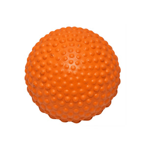 Best Dog Ball Bumpy Size Medium Color Orange