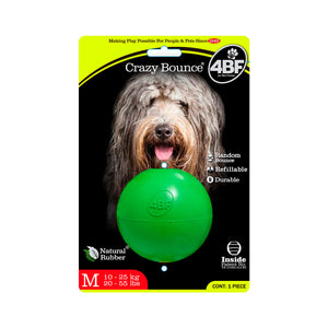 Best Dog Bounce Ball Crazy Medium Color Green