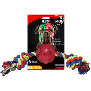  The Best Dog Tug Toy Mask El Loco (Crazy) XL