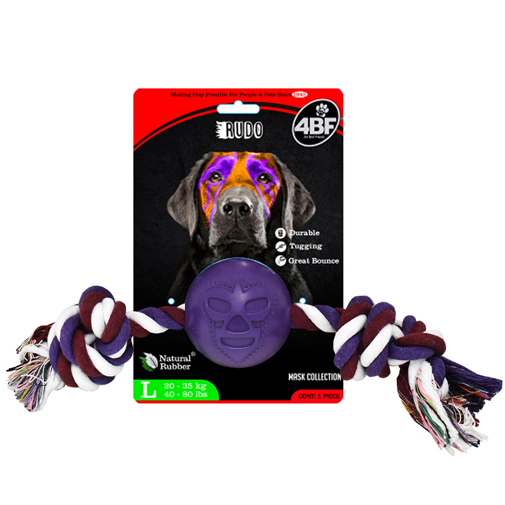 Best Dog Tug Toy | 4BF Mask Rudo Large